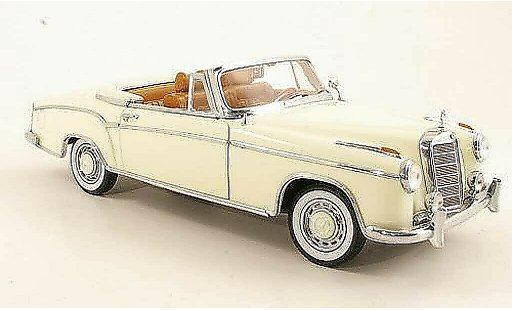 Mercedes 220 Cabriolet 1/18 Sun Star SE (W128) bianco 1958 modelauto