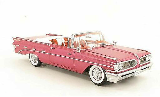 Pontiac Bonneville Convertible 1/18 Sun Star Cabriolet paars 1959 modelauto