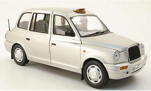 LTI TXI Base 1/18 Sun Star grijs metallized london taxi cab 1998 modelauto