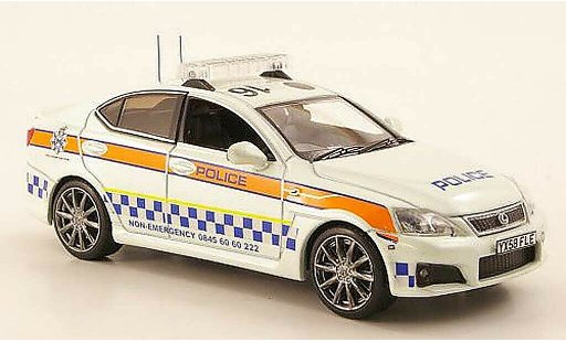 Lexus IS IS-F 1/43 J Collection F Humberside Politie englische Politie 2009 modelauto