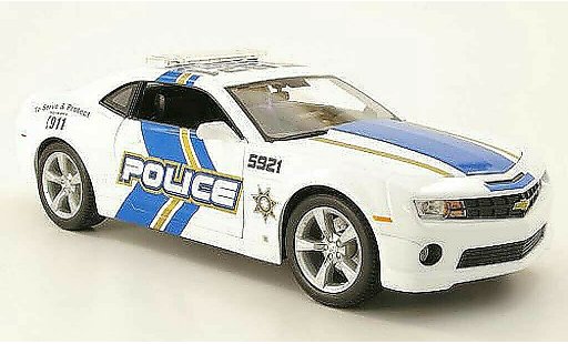 Chevrolet Camaro SS 1/18 Maisto amerikanische politie 2010 modelauto