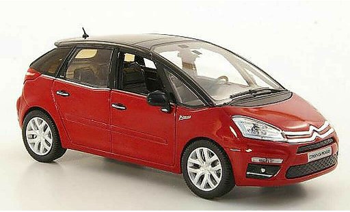 Citroen C4 Picasso Picasso 1/43 Norev rood/zwart 2000 modelauto