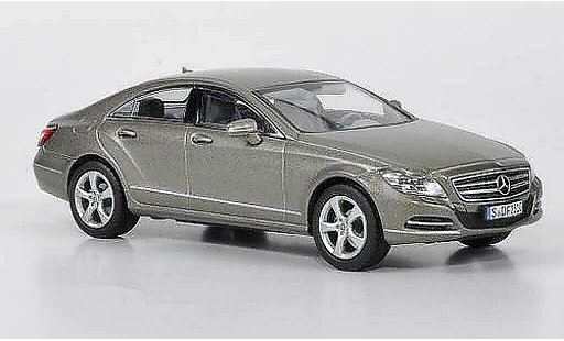 Mercedes Classe CLS Base 1/43 Norev (C 218) matgrijs 2010 modelauto