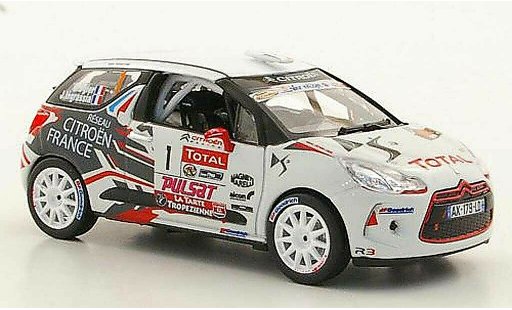 DS Automobiles DS3 R3 1/43 Norev No.1 S.Ogier / J.Ingrassia Rally du Var 2010 modelauto