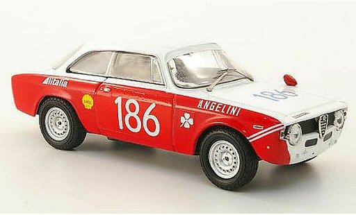 Alfa Romeo Giulia sprint gta 1/43 M4 1600 No.186 Targa Florio 1970 modelauto
