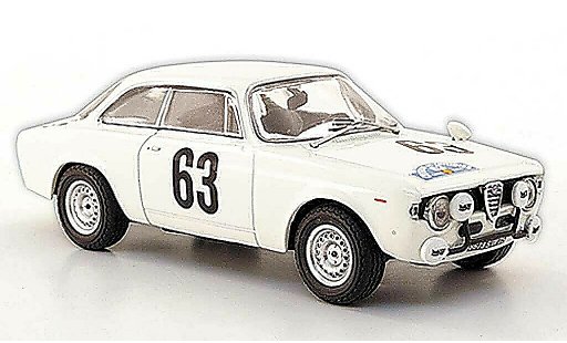 Alfa Romeo Giulia sprint gta 1/43 M4 1600 No.63 Bianchi/VIC Ciriterium de Cevennes 1965 modelauto