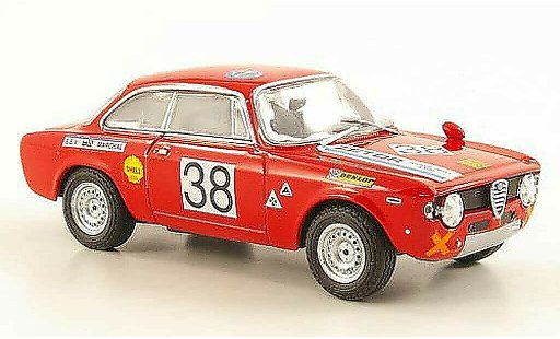 Alfa Romeo Giulia sprint gta 1/43 M4 1300 No.38 Zetor Racing Team Bunn 1969 modelauto