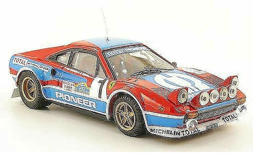 Ferrari 308 GTB 1/43 Best Gr.4 No.1 Pioneer Targa Florio 1982 modelauto