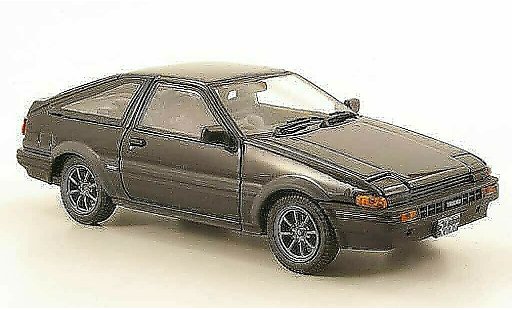 Toyota Trueno AE86 1/43 Ebbro Sprinter zwart/grijs modelauto