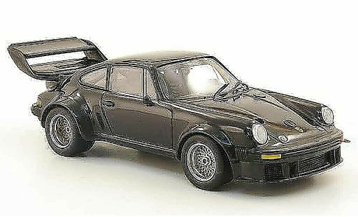 Porsche 934 Big Wing 1/43 Kyosho 5 zwart grosser Heckspoiler modelauto