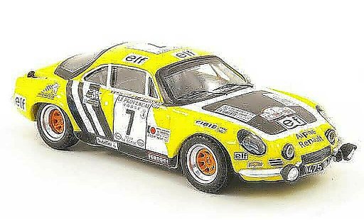 Alpine A110 rallye 1/43 Trofeu No.7 Nicolas/Laverne Tour de Corse 1975 modelauto