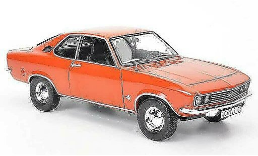 Opel Manta A 1/18 Norev rood oranje 1971 modelauto