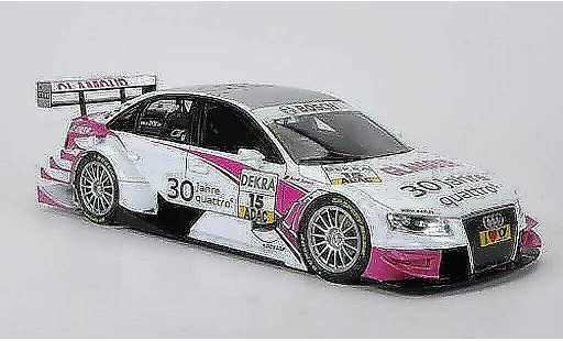 Audi A4 dtm 1/18 Norev No.15 Sport Team Rosberg K.Legge Saison 2010 modelauto