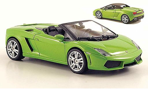 Lamborghini Gallardo LP560-4 LP560-4 1/43 Norev Spyder groen 2009 modelauto