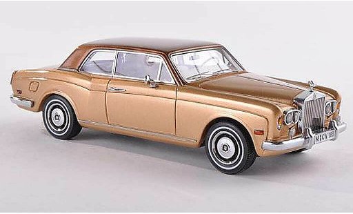 Rolls Royce Corniche FHC 1/43 Neo dore/brun LHD limitee edition 300 piece 1971 modelauto
