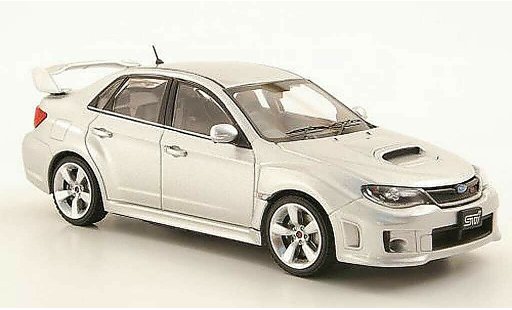 Subaru Impreza WRX 1/43 Ebbro grijs 2010 modelauto
