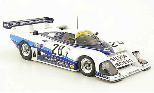 Nissan Silvia S110 1/43 Ebbro Turbo C No.28 Nichi-Ra WEC Japan 1985 modelauto
