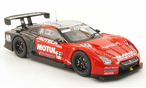 Nissan Skyline R35 1/43 Ebbro GT-R No.23 Motul Autech Test Okayama 2011 modelauto