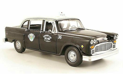 Checker Taxi taxi 1/18 Sun Star A11 Dallas (US) 1963 modelauto