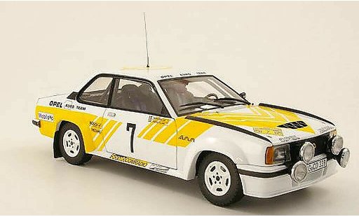 Opel Ascona B 400 1/18 Sun Star No.8 Kullang/Berglund rallye Zweden 1980 modelauto