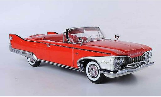 Plymouth Fury Convertible 1/18 Sun Star Cabriolet rood 1960 modelauto