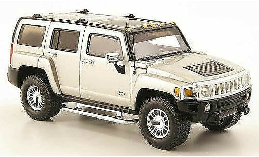 Hummer H3 Base 1/43 Luxury Collectibles grijs 2006 modelauto