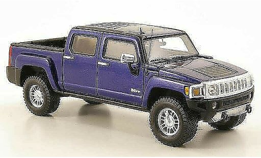Hummer H3 H3T 1/43 Luxury Collectibles T blauw 2008 modelauto