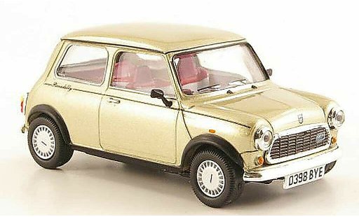 Austin Mini cooper 1/43 Vitesse Piccadilly gold RHD 1986 modelauto