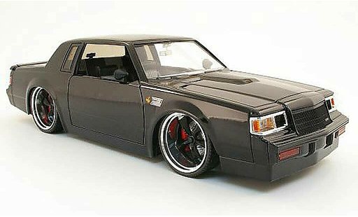 Buick T-Type Grand National 1/18 Jada Toys zwart 1987 modelauto