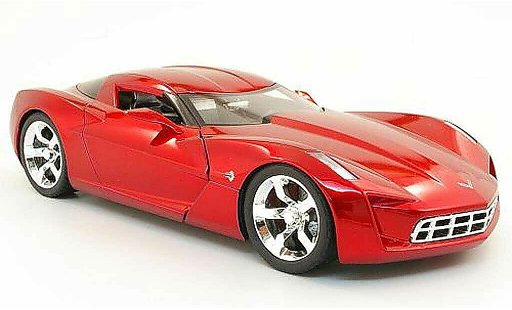 Chevrolet Corvette concept 1/18 Jada Toys C6 rood modelauto