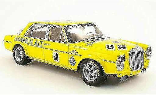 Mercedes 300 6.8 1/18 Minichamps amg no.38 hannen alt hockenheim 1971 heyer/schickentanz modelauto