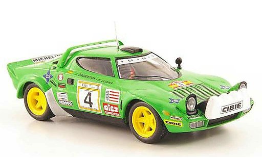 Lancia Stratos HF 1/43 Hachette No.4 Rally RACE 1979 modelauto