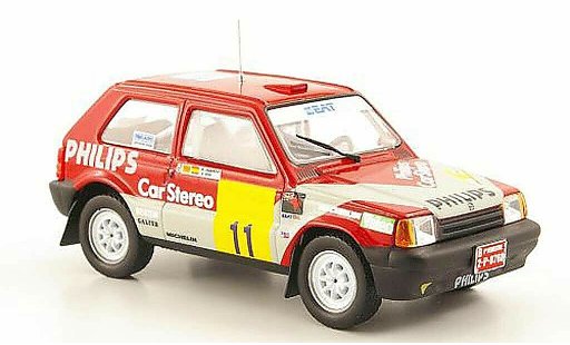 Seat Marbella Base 1/43 Hachette Proto No.11 Philips Rally de Tierra de Aviles 1988 modelauto