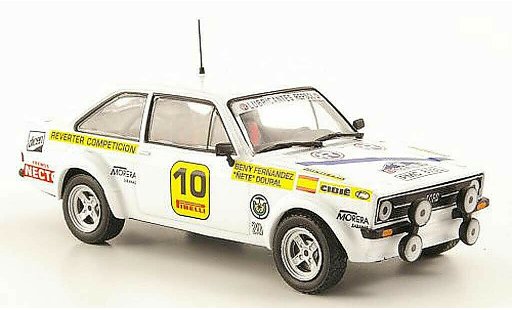 Ford Escort RS 1800 1/43 Hachette No.10 Rally Costa Brava 1977 modelauto