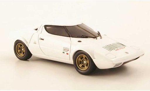 Lancia Stratos HF 1/43 Premium X wit 1971 modelauto