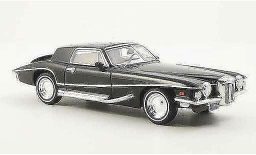 Stutz Blackhawk Coupe 1/43 Premium X zwart 1971 modelauto