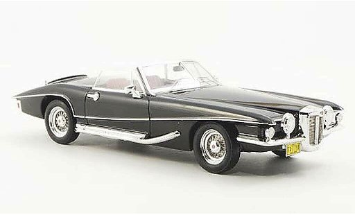Stutz Blackhawk Convertible 1/43 Premium X Cabriolet zwart 1971 modelauto