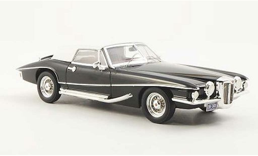 Stutz Blackhawk Convertible 1/43 Premium X Cabriolet zwart/wit 1971 modelauto