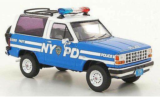 Ford Bronco Police 1/43 Premium X II NYPD Politie 1990 modelauto