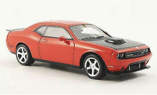 Dodge Challenger 2009 1/43 Premium X SRT10 oranjerood/carbon modelauto