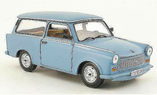 Trabant 601 Universal 1/18 Sun Star blauw modelauto