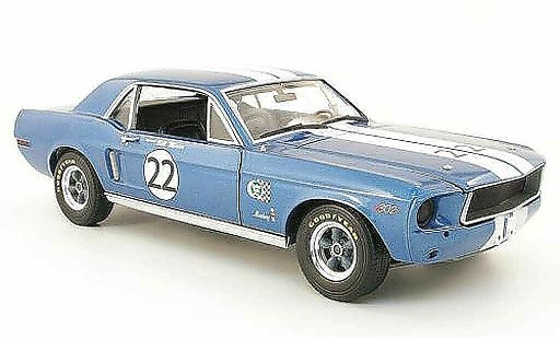 Ford Mustang Trans Am 1/18 Greenlight t/a no.22 bill maier modelauto
