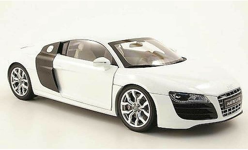Audi R8 v10 1/18 Kyosho 5.2 FSI wit 2009 modelauto
