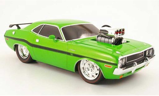 Dodge Challenger 1970 1/18 M2 Machines r/t groen modelauto