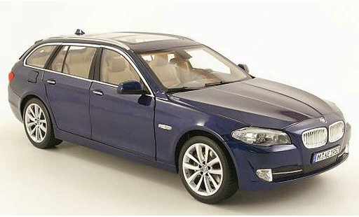 Bmw 550 F11 1/18 Norev touring blauw 2010 modelauto