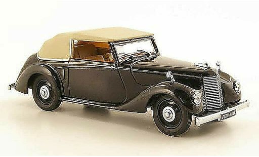 Armstrong Siddeley Hurricane drophead coupe 1/43 Oxford zwart RHD modelauto