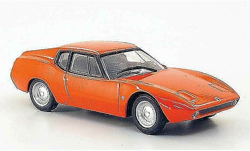 Abarth Scorpione SS 1/43 Hachette oranje 1968 modelauto