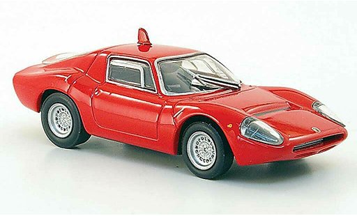 Abarth 1300 OT 1/43 Hachette Periscopio rood 1967 modelauto