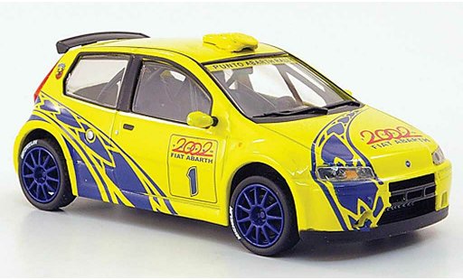 Fiat Punto Rally 1/43 Hachette Abarth Super 1geel 2002 modelauto