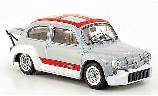 Abarth 1000 Berlina Corsa 1/43 Hachette Gr.2 grijs/rood modelauto